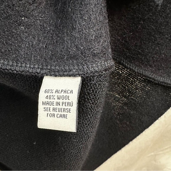 BEYOND THREADS Relaxed Alpaca & Wool Knit Cowl Neck Sweater - Picture 7 of 9